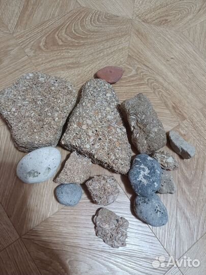 Грунт морской + декоративные камни для аквариума