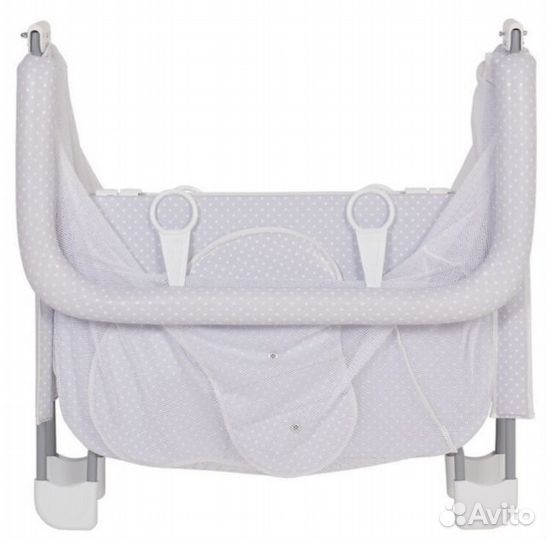 Манеж Polini kids Comfort Бегемотик серый