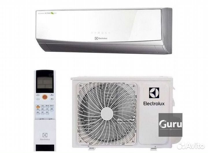 Сплит система с установкой