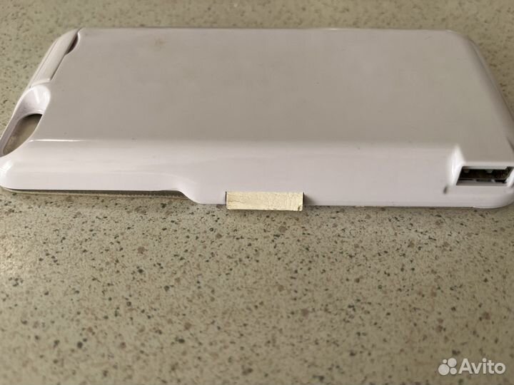 Аккумулятор-чехол на iPhone 6/8 с внешним USB