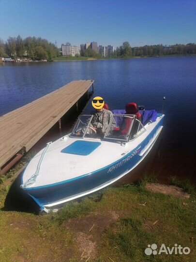 Прогресс 2м с мотором Сузуки дт30 и гараж