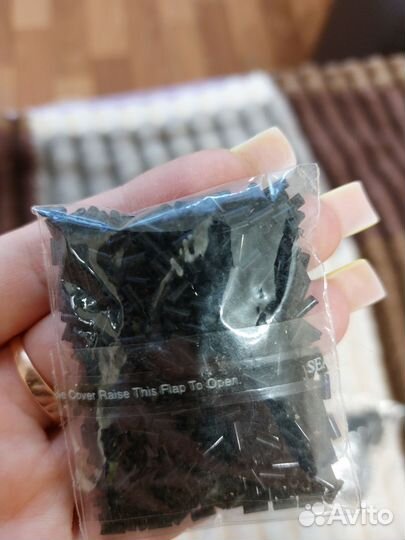 Бисер стеклярус