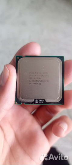 Процессор core 2 duo e8400