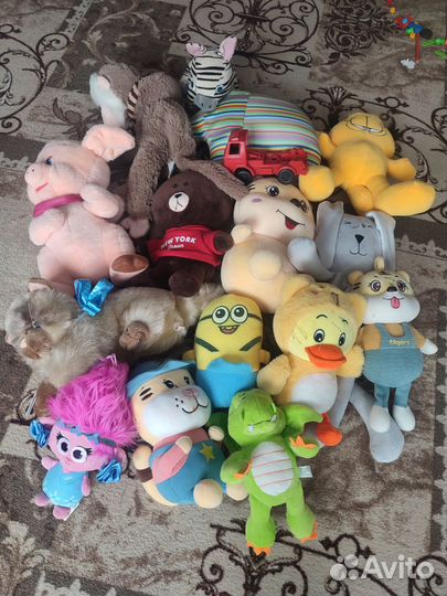 Мягкие игрушки пакетом