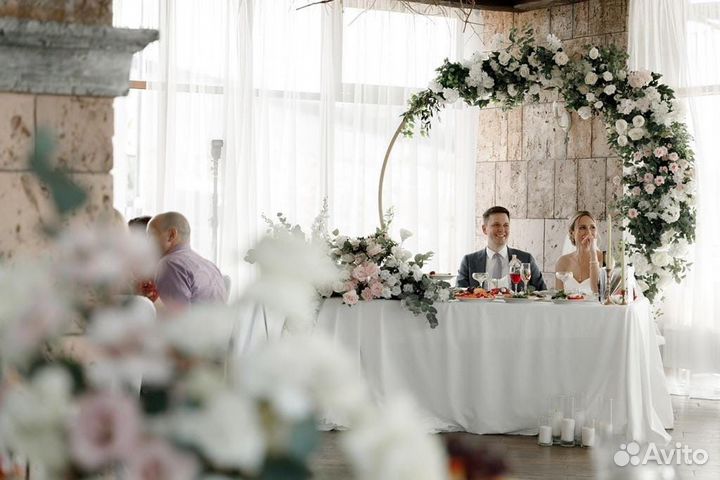 Оформление зала.Свадебный декор