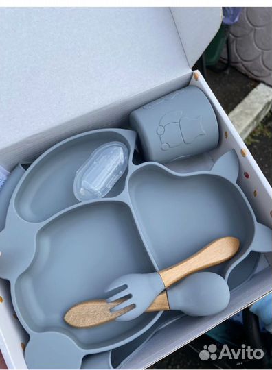 Детский Набор посуды для кормления