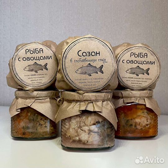 Рыбные консервы домашние