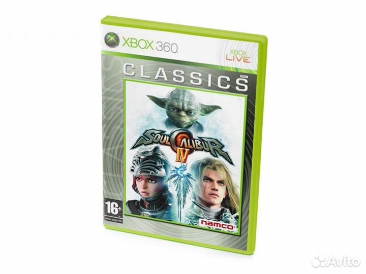 Soulcalibur IV Classics, множ.царап, без обложки