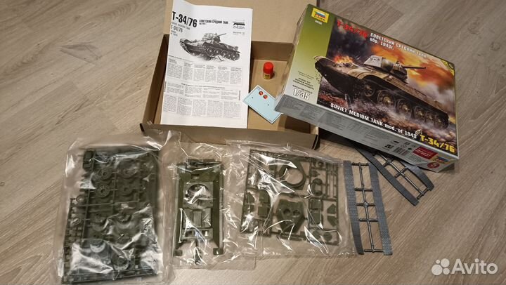 Модель 3525 Звезда Т-34/76 обр. 1943 г. 1/35