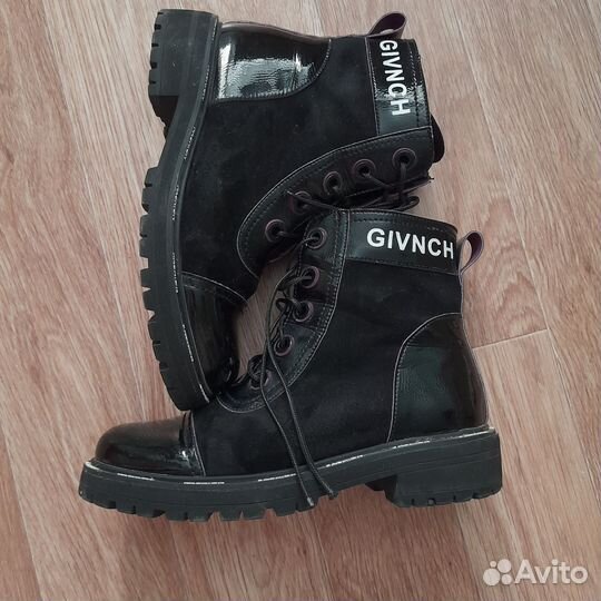 Ботинки осенние женские 38 размер замша