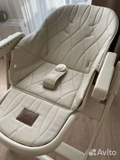 Стульчик для кормления happy baby lux