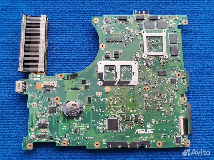 Материнская плата asus n56dy n56dp rev 2.2 см. опи