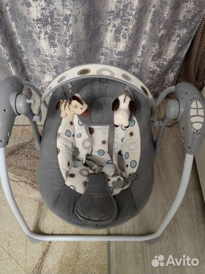 Детские электронные качели