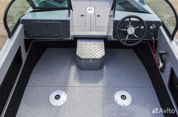 Волжанка 53 Fish + Yamaha F90, Новая