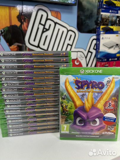Spyro reignited trilogy xbox one (Англ)