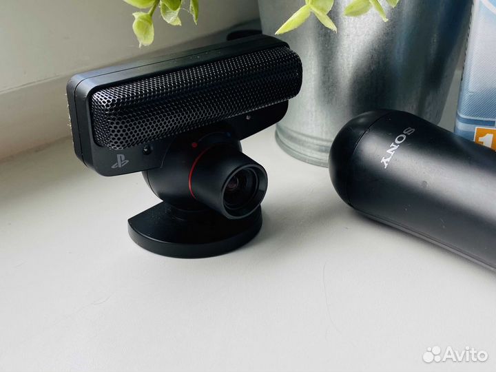 PS3 полный набор Праздник Спорта + move PS + камер