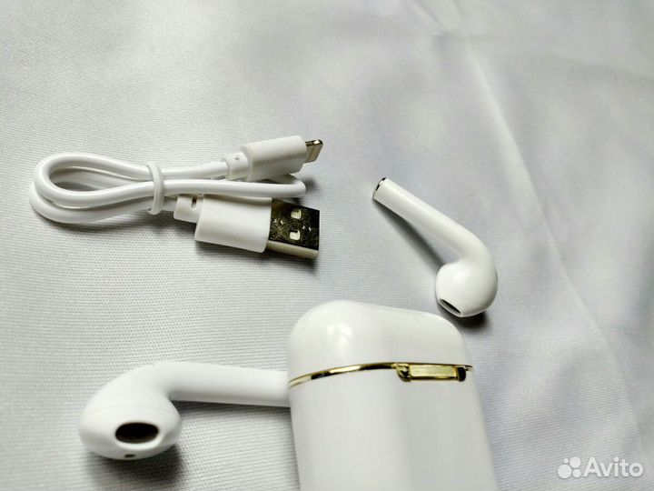 Наушники Airpods i99 (сенсор) gold edition, новые