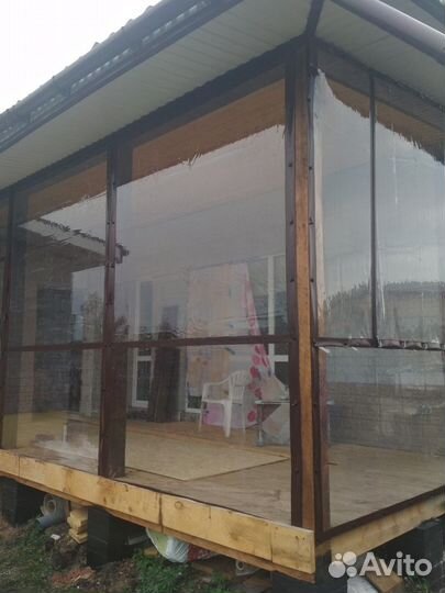 Мягкие окна для террас и беседок