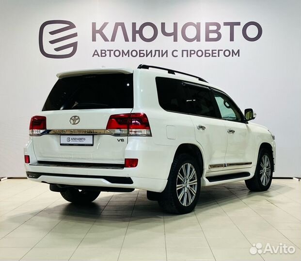 Toyota Land Cruiser 4.5 AT, 2017, 188 480 км