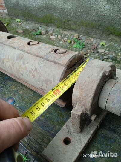 Вал циркулярки с фуганком