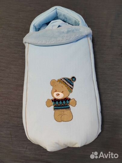 Зимний конверт для новорожденных