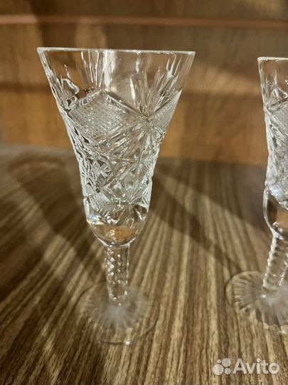 Рюмки хрусталь СССР