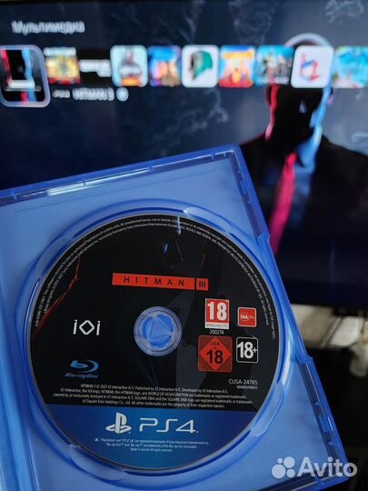 Hitman 3 PS4/PS5 Диск