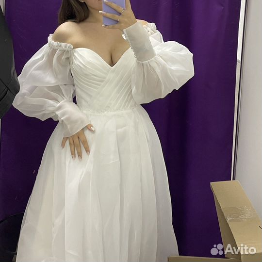 Свадебное платье 44-46