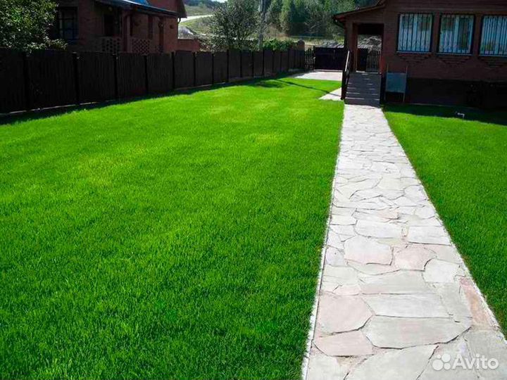 Рулонный газон спортивный