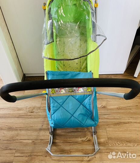 Детские санки коляска ника