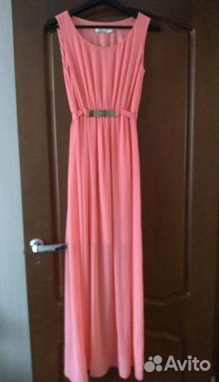 Платье женское легкое длинное 40-42
