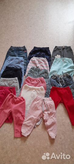 Детские вещи пакетом от 9 мес до 1,5 лет