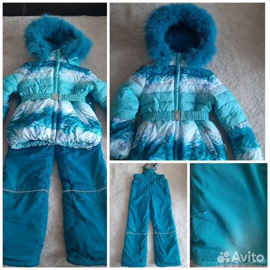Зимний костюм на девочку 116