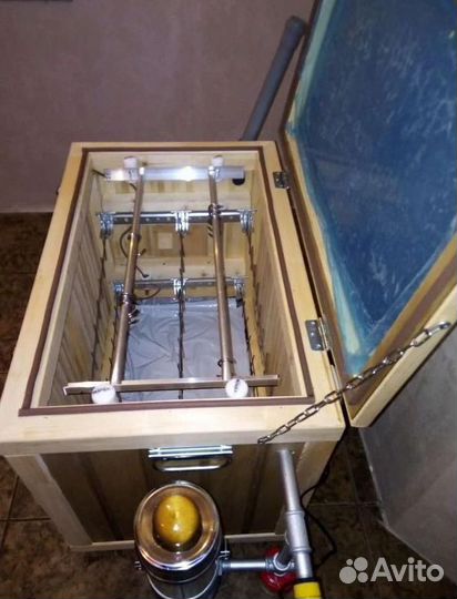 Коптильня холодного копчения с электростатикой