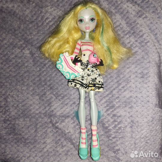 Кукла монстер хай laguna блю