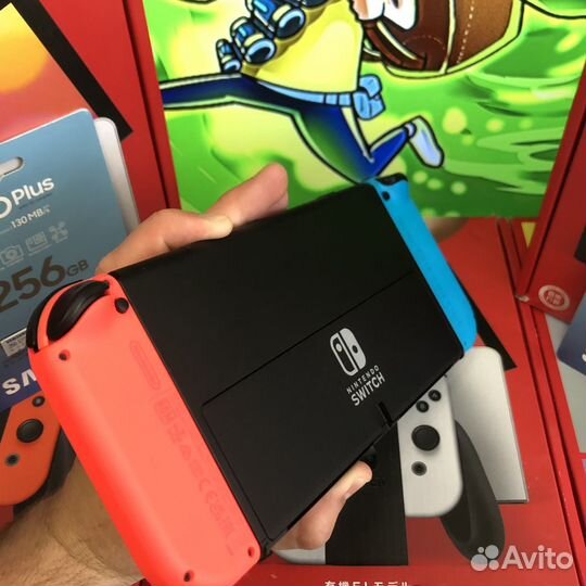 Nintendo Switch Oled с Играми/Новый/PicoFly
