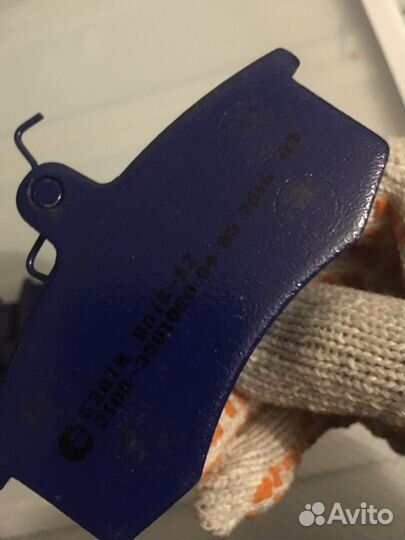 Тормозные колодки ваз 2110