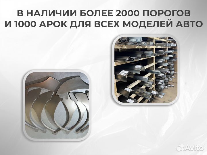 Ремонтные пороги и арки для Honda Узловая