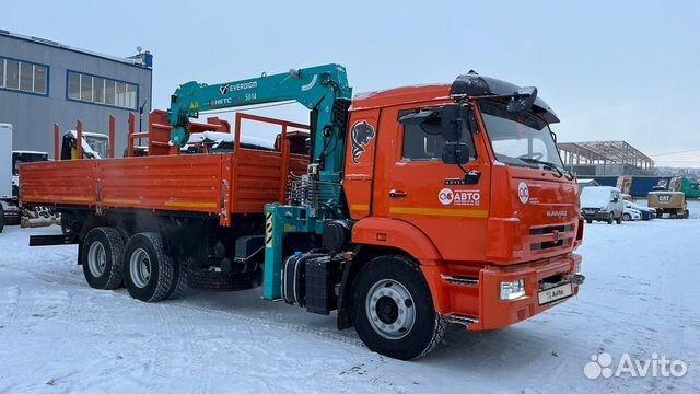 КамАЗ 65115 с КМУ, 2021