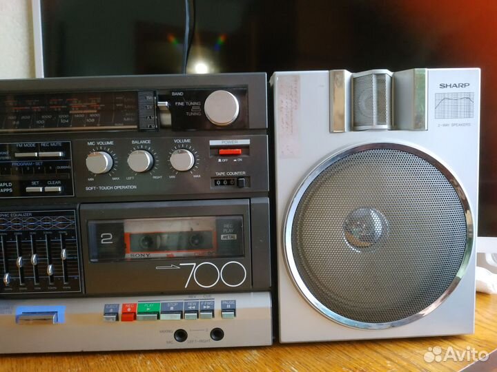 Магнитофон sharp