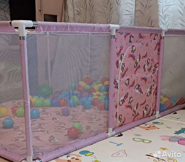 Большой детский манеж