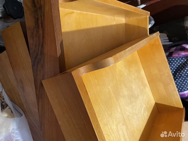 Полки от стола-тумбы СССР