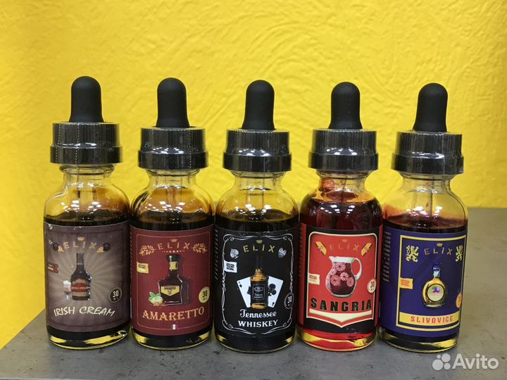 Эссенции (ароматизатор) Elix и Alcostar