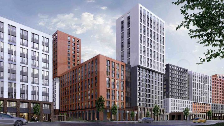 3-к. квартира, 65,8 м², 3/20 эт.