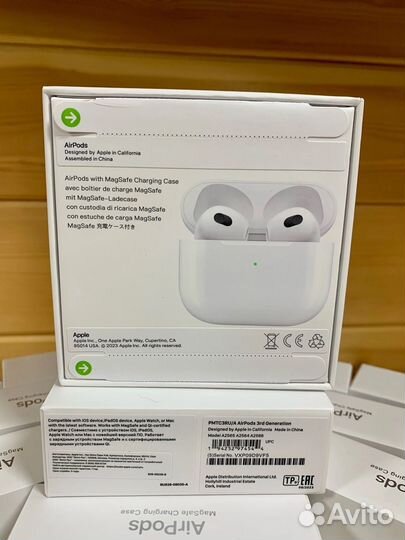 Наушники Apple Airpods 3 Premium-качества