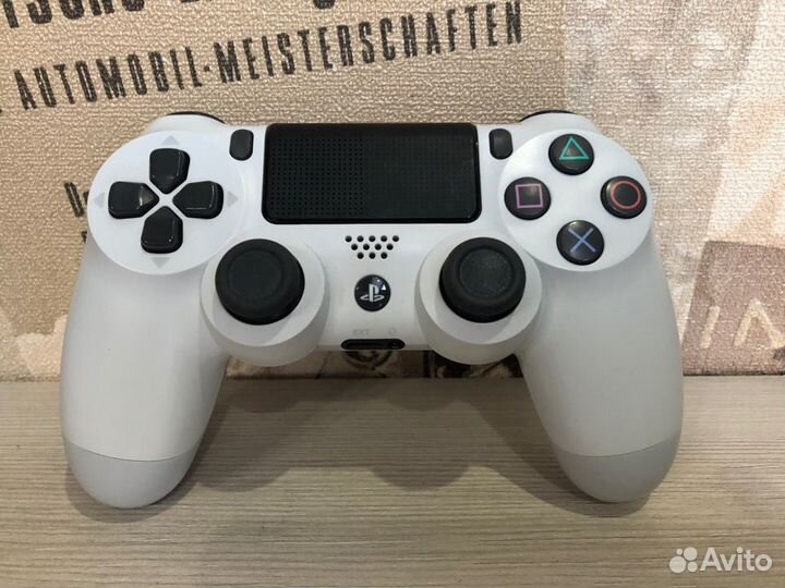 Оригинальный Белый Dualshock 4 Rev.2
