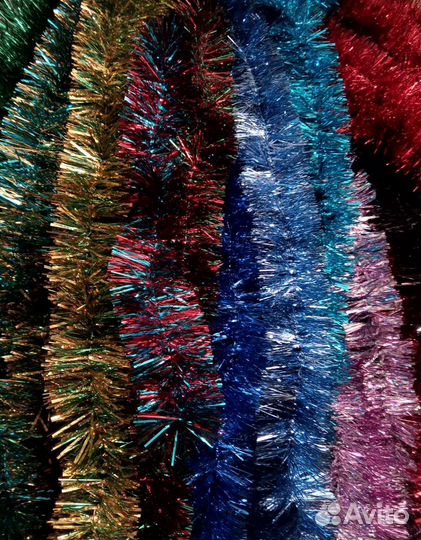 Мишура новогодняя