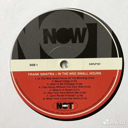 Виниловая пластинка Sinatra, Frank, In The Wee Sma
