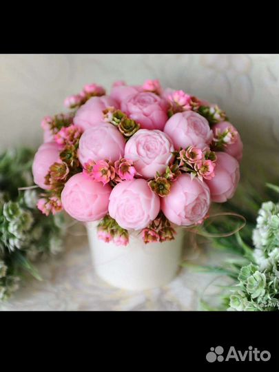 Мыло ручной работы букеты