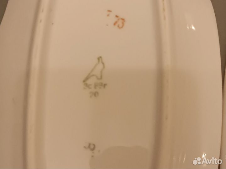 Тарелки дулево СССР